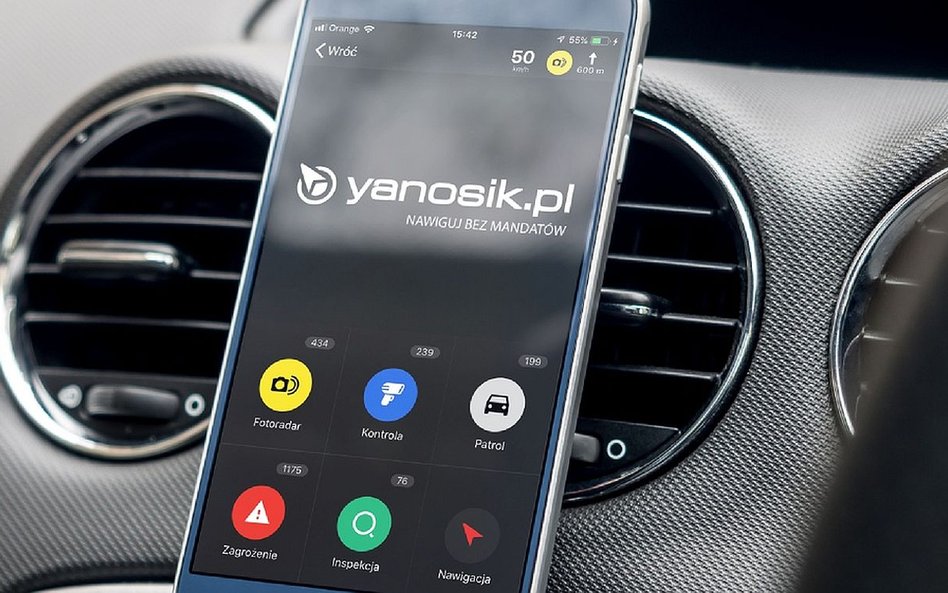 Android Auto otrzymał Yanosika