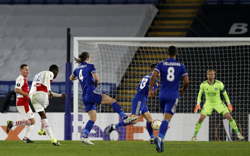 LE: Sensacja - Slavia Praga wyeliminowała Leicester City