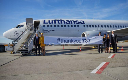 Lufthansa żegna boeingi 737