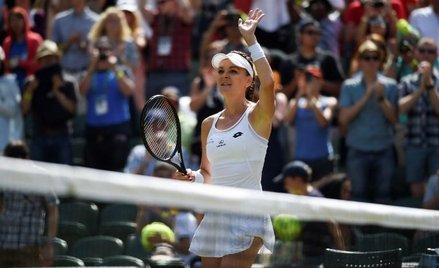 Agnieszka Radwańska: Pozostał jeden kapeć