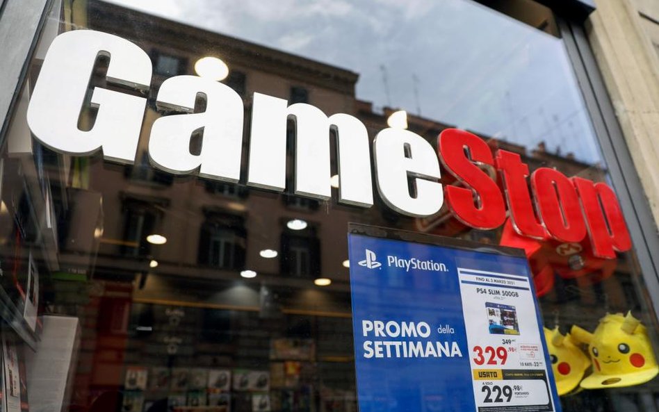 GameStop znów mocno rośnie