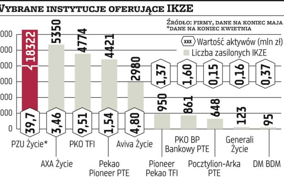 Mało na kontach IKZE