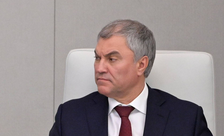 Przewodniczący Dumy Państwowej Federacji Rosyjskiej Wiaczesław Wołodin