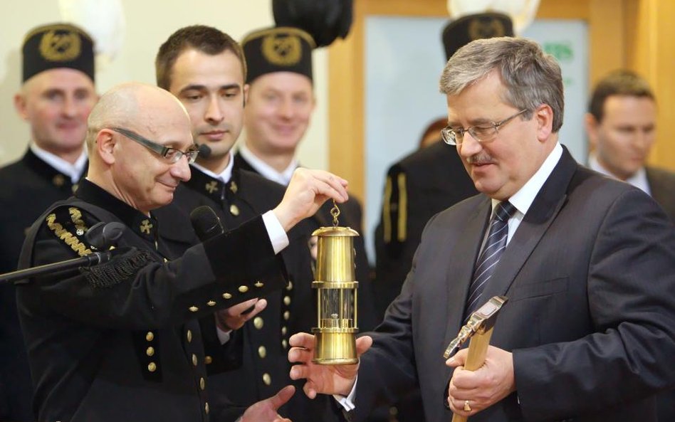 Prezydent na Barbórce na Śląsku