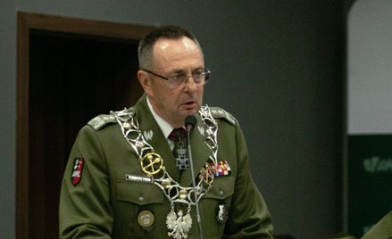 Rektor AWL gen. br. dr Marek Tomaszycki podczas inauguracji roku akademickiego 2024/2025 w Akademii 