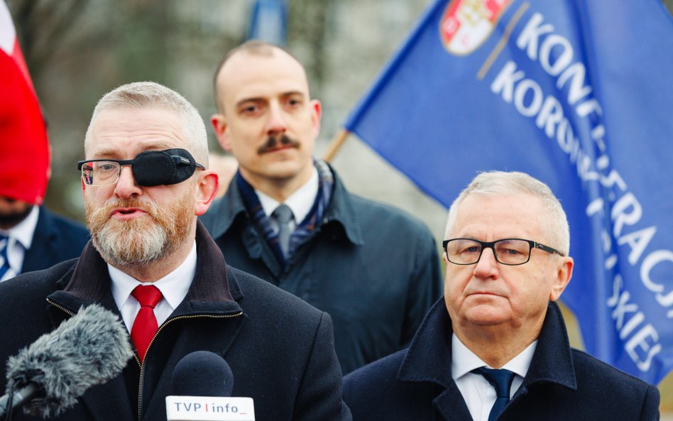 Grzegorz Braun i Włodzimierz Skalik