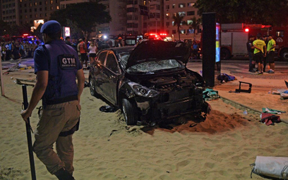 Rio de Janeiro: Samochód wjechał w tłum