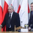 Jarosław Kaczyński i Piotr Gliński