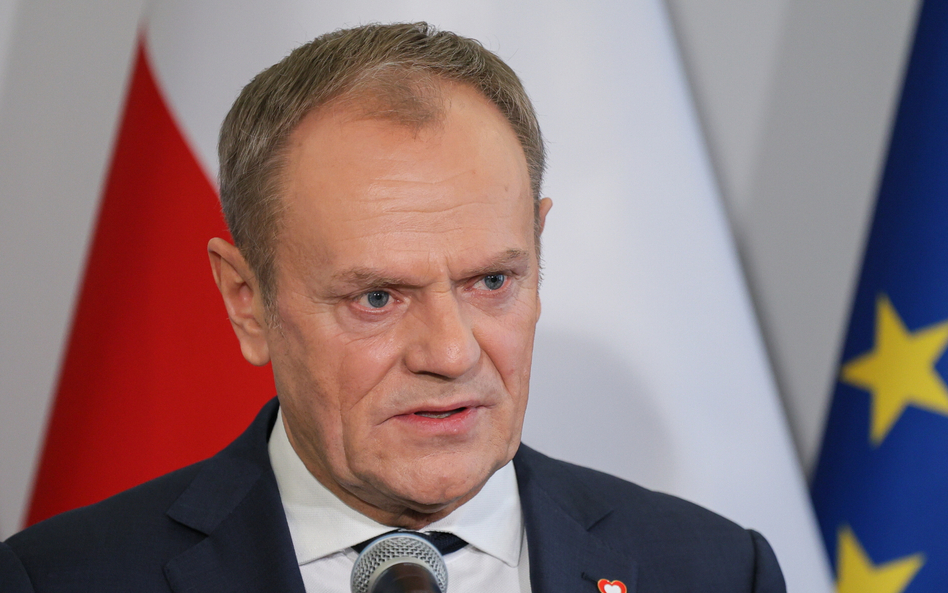 Przewodniczący PO Donald Tusk