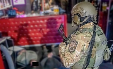 Podczas nalotu na kluby policjanci CBŚP znaleźli dużą liczbę paszportów, dowodów i praw jazdy