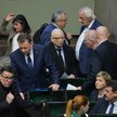 Politycy podczas głosowań w Sejmie