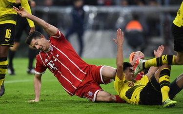 Robert Lewandowski w ostatnim meczu Bayernu z Borussią (6:0) strzelił trzy bramki