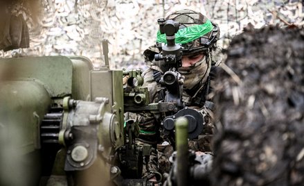 Ukraiński artylerzysta