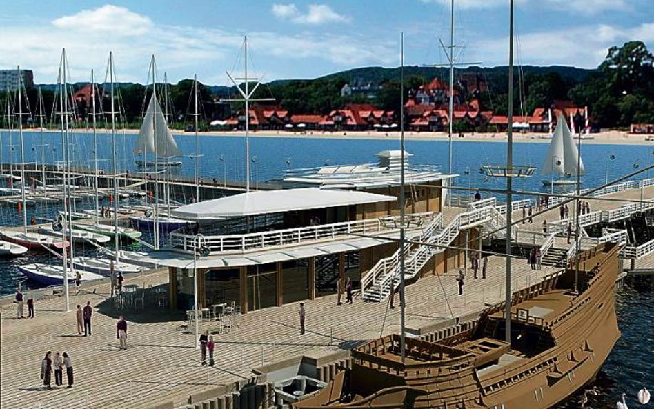 Projekt budowy przystani jachtowej w Sopocie