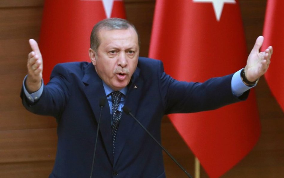 Prezydent Turcji Recep Tayyip Erdogan