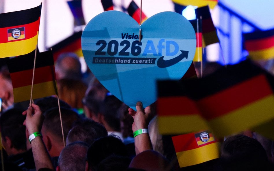 Niemiecki rząd ma spodziewać się wyborczego sukcesu partii AfD
