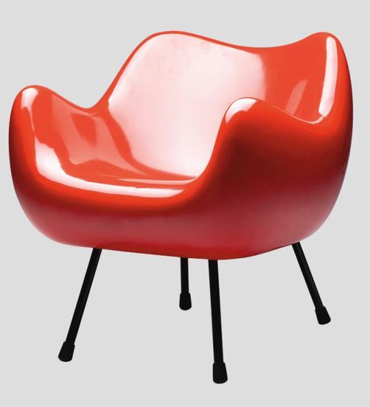 Fotel autorstwa Romana Modzelewskiego (lata 50.) został sprzedany na aukcji polskiego designu za 94 