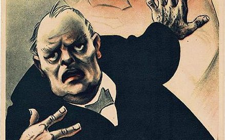 Ulotka propagandowa krytykująca premiera Churchilla