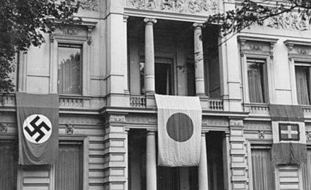 Ambasada Japonii w Berlinie po podpisaniu Paktu Trzech, koniec września 1940 r.