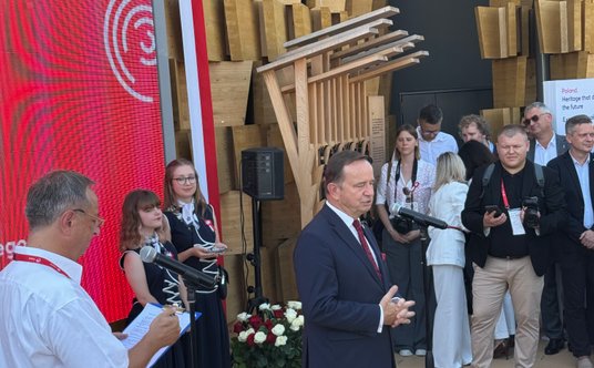 Władysław Ortyl, marszałek województwa podkarpackiego, podczas inauguracji Tygodnia Podkarpackiego n