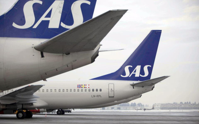 Linie lotnicze SAS zagrożone bankructwem
