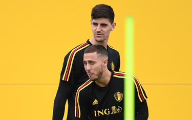 Eden Hazard (z przodu) i Thibaut Courtois: belgijski przedmiot pożądania Realu