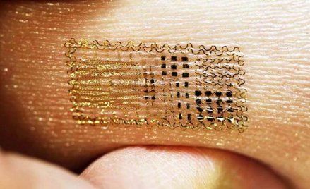 Elektroniczne tatuaże mierzące parametry pracy organizmu to przyszłość diagnostyki medycznej