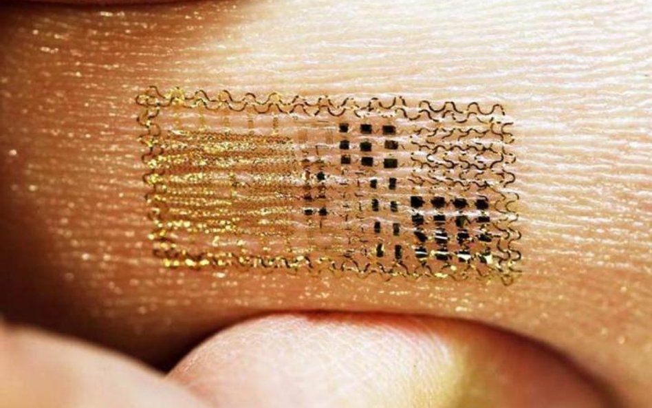 Elektroniczne tatuaże mierzące parametry pracy organizmu to przyszłość diagnostyki medycznej