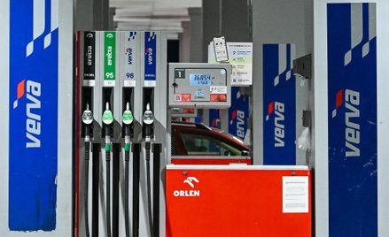 Stacja paliw koncernu PKN Orlen w Widełce