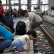 Budapeszteński dworzec Keleti stał się uchem igielnym dla tysięcy uchodźców