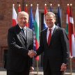 Andrius Kubilius i Donald Tusk