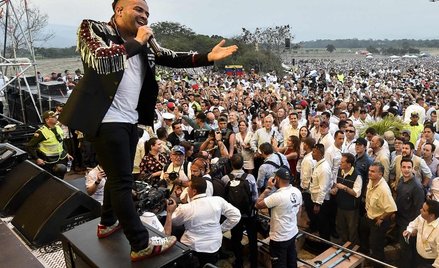 Kolumbia: Guaido na charytatywnym koncercie na rzecz Wenezueli