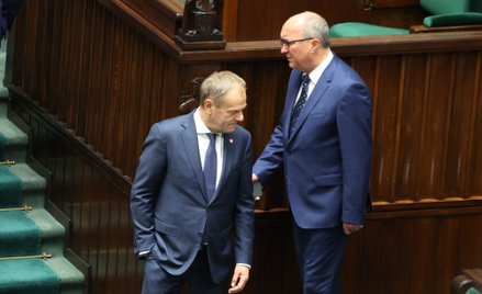 Donald Tusk i Włodzimierz Czarzasty planują wspólny start ich ugrupowań