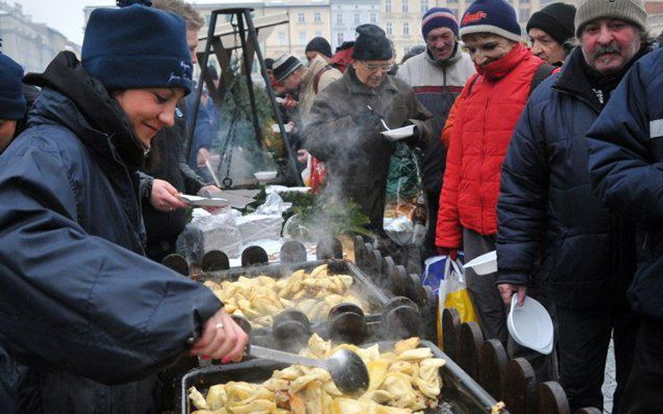 Kraków słynie w Polsce ze swej Wigilii (na zdjęciu w 2012 r.)