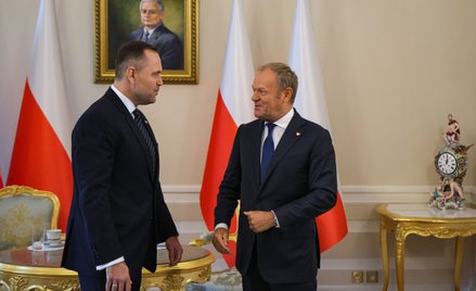 Karol Nawrocki i Donald Tusk