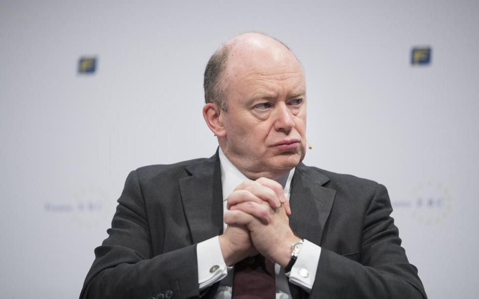 John Cryan, prezes Deutsche Bank