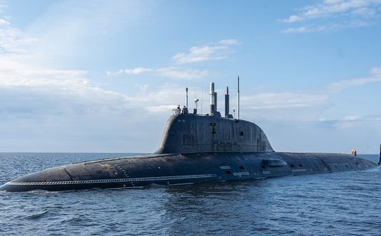 "K-561 Kazan. Fot./Siewmasz."