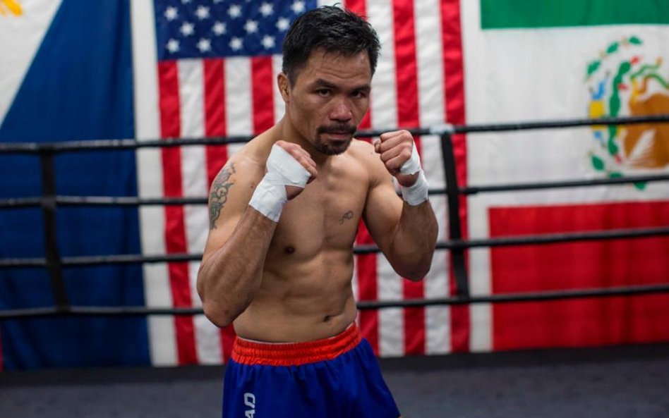 Manny Pacquiao był mistrzem świata w ośmiu kategoriach wagowych