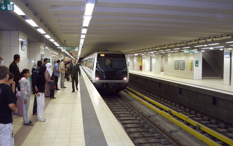 Metro w Algierze ma długość 18,5 km i obsługuje 19 stacji. Na zdjęciu: stacja Tafourah