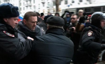 Policja zatrzymała Aleksieja Nawalnego
