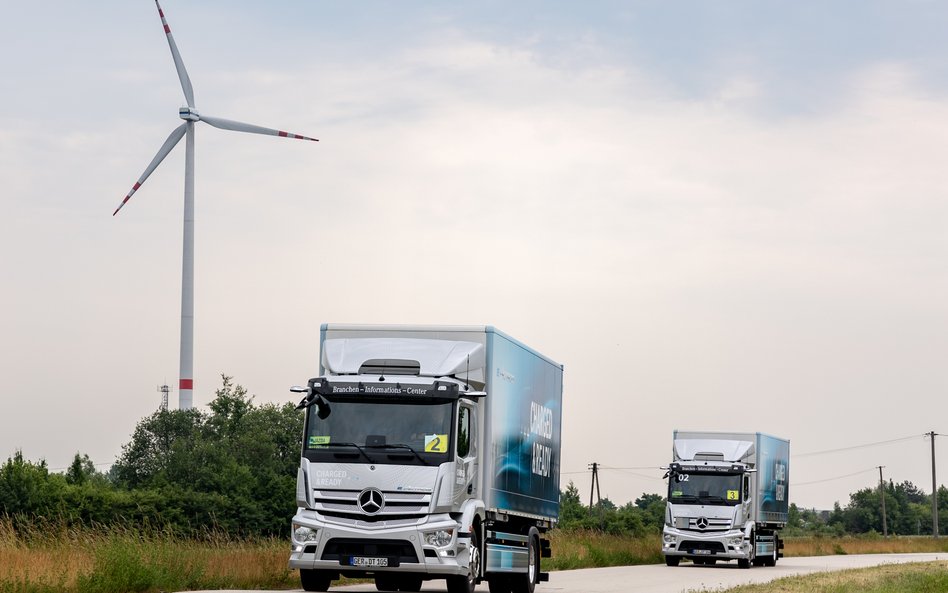 Kto rejestruje elektryczne ciężarówki?