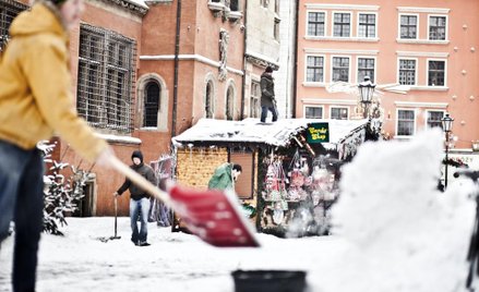 Niektóre firmy, nawet małe, są zmuszone usuwać śnieg ze swoich posesji i z dachów budynków, by prowa