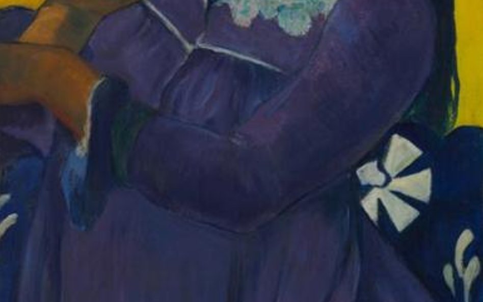 Paul Gauguin, „Kobieta z owocem mango”, 1892