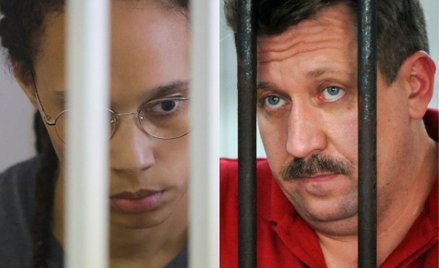 Brittney Griner i Wiktor But