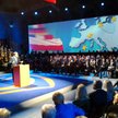 Donald Tusk na konwencji PO