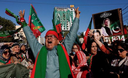 Po wyborach w Pakistanie doszło do masowych demostracji