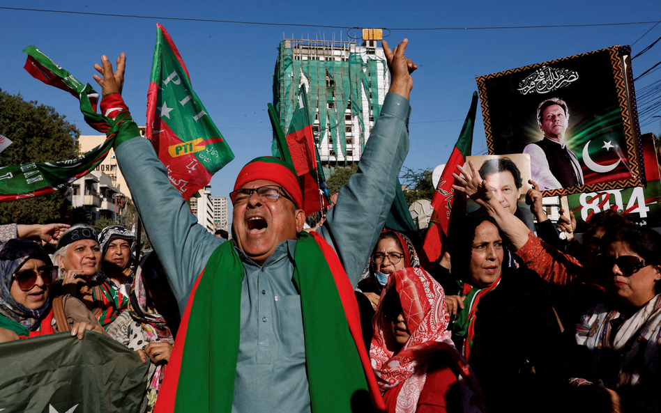 Po wyborach w Pakistanie doszło do masowych demostracji