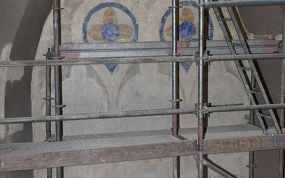 Odkryty fresk zostanie wpisany do rejestru zabytków.