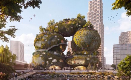 Budynek zaprojektowany przez holenderską pracownię MVRDV ma być nowym miejscem spotkań, pracy i spęd