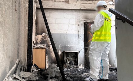 Z wielu pomieszczeń pozostały jedynie zgliszcza